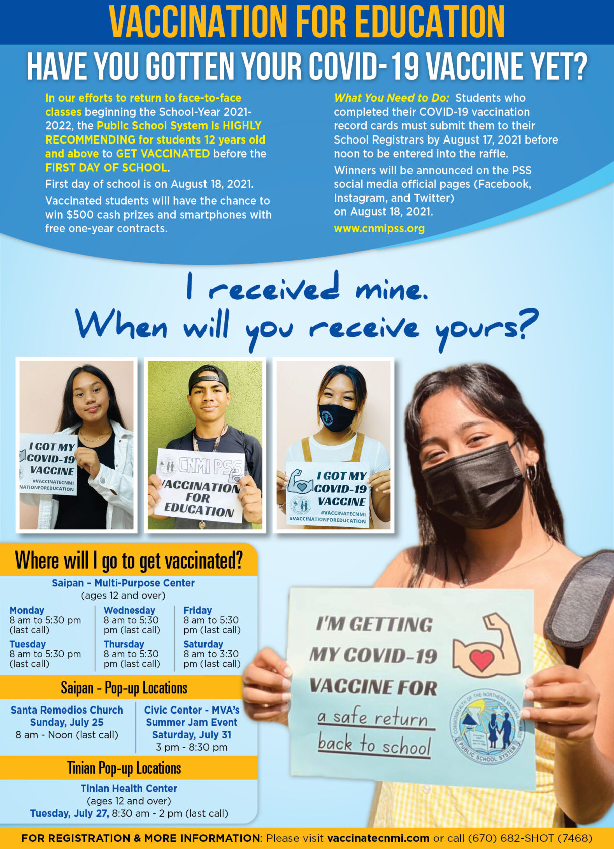 Vaccination for Education